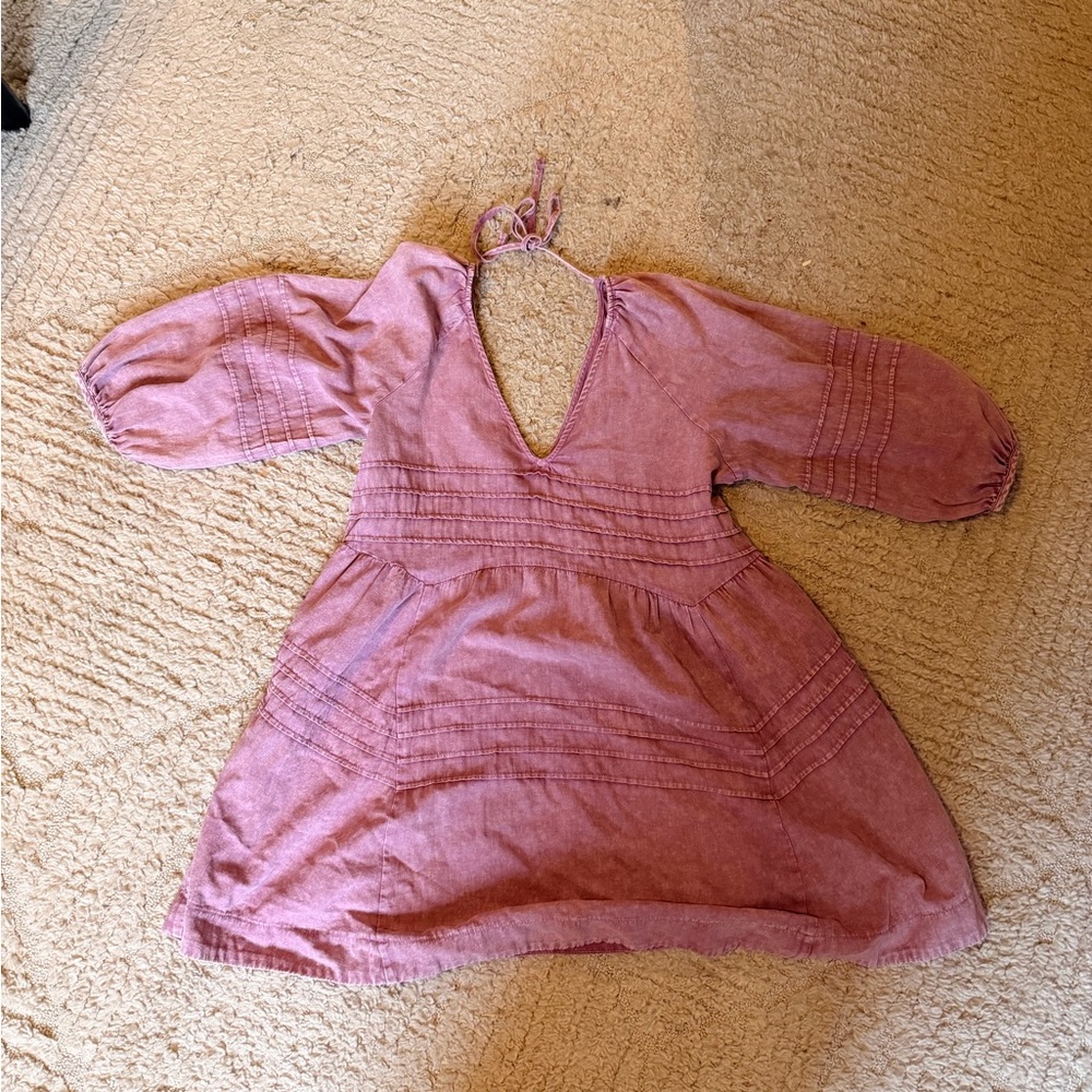 Mustard Seed Mauve Mini Dress